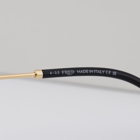 Fred FG50007U 030 Rectangle 56mm Eyeglasses - Gold - Picture 5 of 10